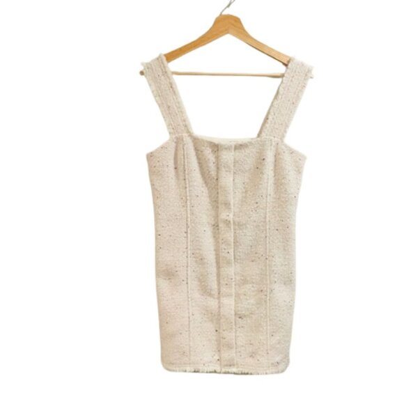 NWT House of Harlowe 1960 Tweed Mini Dress Size Small - Picture 9 of 11